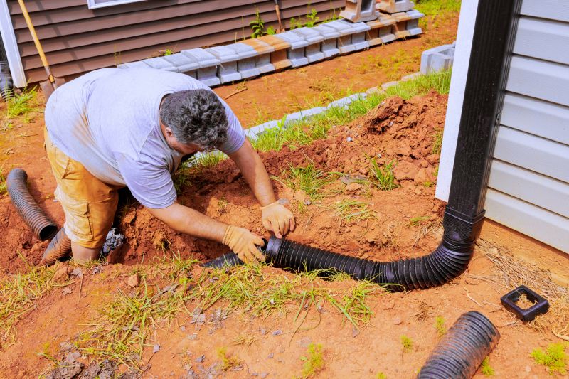 Drainage Downspout Repair